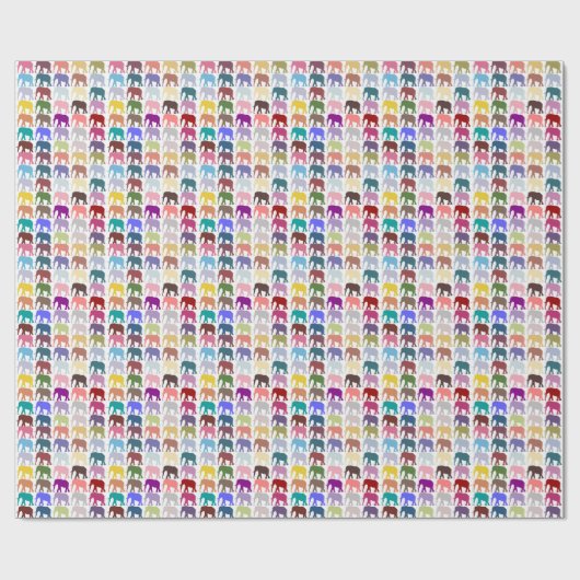 Colorful Herd Cadeaupapier (Vlak)