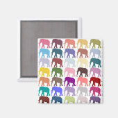 Colorful Herd Magneet (Voorkant / Achterkant)