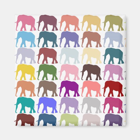 Colorful Herd Magneet (Voorkant)