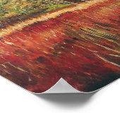 Colorful Herfst Autumn Landscape Art Print (Hoek)