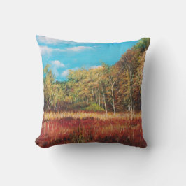 Colorful Herfst Autumn Landscape Sierkussen