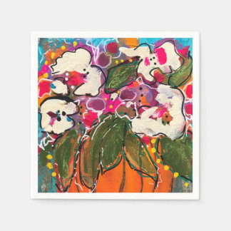 Colorful Herfst Cocktail Napkin Servet