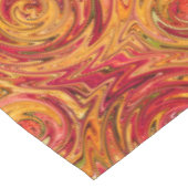 Colorful Herfst Foliage Abstract Tafelkleed (Gekanteld)