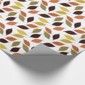 Colorful Herfst Leafs naadloos patroon Cadeaupapier (Hoek)