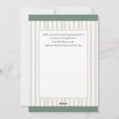 Colorful Herfst Thanksgiving Familie  Feestdagenkaart (Achterkant)