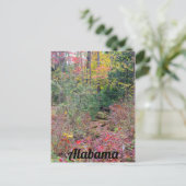 Colorful Herfst Tree Collage Briefkaart (Staand voorkant)