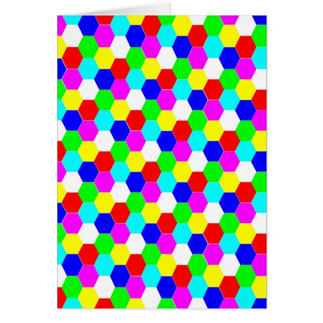 COLORFUL HEXAGON (Voorkant)