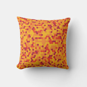 Colorful Hexagon Honeycomb Pattern Kussen