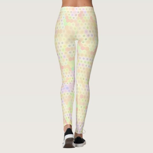 Colorful Hexagon Leggings (Achterkant)
