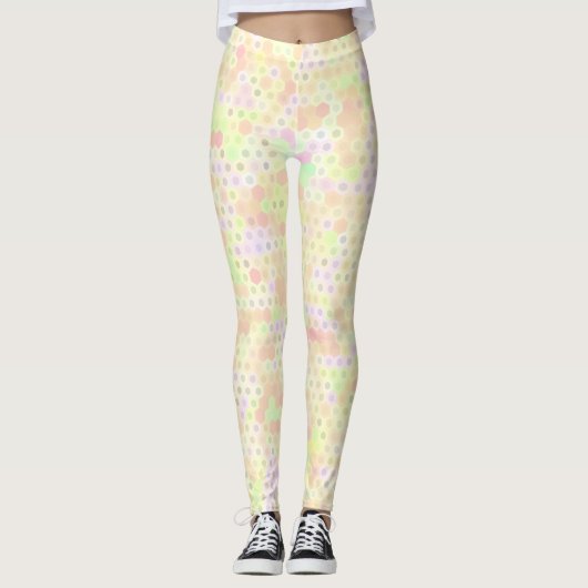 Colorful Hexagon Leggings (Voorkant)