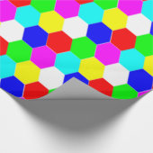 COLORFUL HEXAGONS CADEAUPAPIER (Hoek)