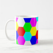 COLORFUL HEXAGONS KOFFIEMOK (Links)