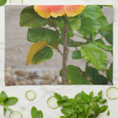 Colorful Hibiscus flower Kitchen Towel Theedoek (Gevouwen)