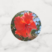 Colorful Hibiscus Flowers, Confetti (Kleine voorkant)