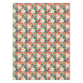 Colorful Hibiscus Pattern Tafelkleed (Voorkant)
