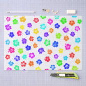Colorful Hibiscus Print Tissuepapier (Craft)