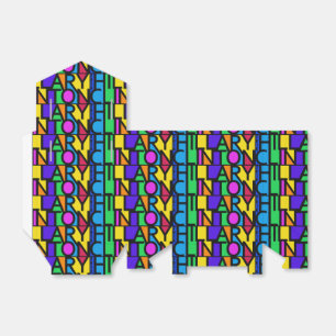 Colorful Hillary Clinton 2016 faborboxen Bedankdoosjes