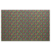 Colorful Hillary Clinton 2016 fabric Stof (Yard (91,4 cm))