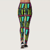 Colorful Hillary Clinton 2016 leggings (Achterkant)