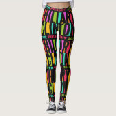 Colorful Hillary Clinton 2016 leggings (Voorkant)