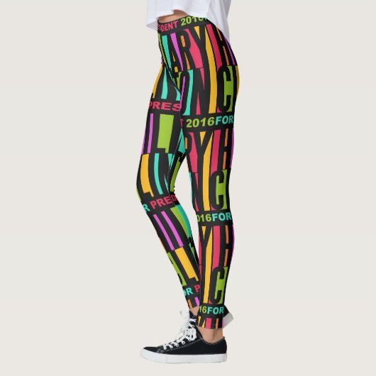 Colorful Hillary Clinton 2016 leggings (Links)