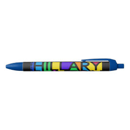 Colorful Hillary Clinton 2016 pennen