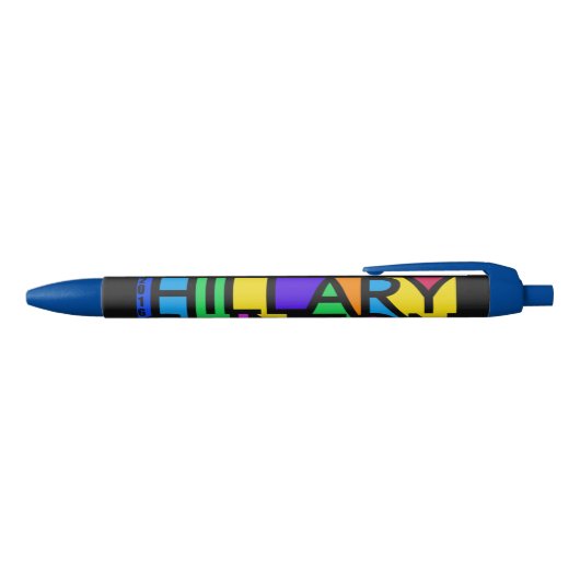 Colorful Hillary Clinton 2016 pennen (Bovenkant)