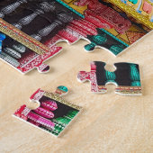 Colorful Hindu Temple Maleisië Reis Foto Legpuzzel (Zijkant)