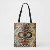 Colorful Hmong Pattern Art Tote Bag (Voorkant)