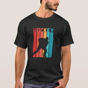 Colorful Hockey Player Best Gift T-shirt