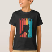 Colorful Hockey Player Best Gift T-shirt (Voorkant)