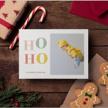 Colorful HOHO en foto | PRETTIGE FEESTDAGEN BRIEFK Briefkaart<br><div class="desc">Colorful HOHO en foto | PRETTIGE FEESTDAGEN BRIEFKAART</div>