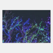 Colorful Holiday Lights Inpakpapier Vel (Voorkant 2)