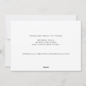 Colorful Holly Jolly| Kerstfoto Feestdagenkaart (Achterkant)