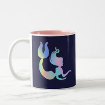 Colorful Holographic Mermaid Mok