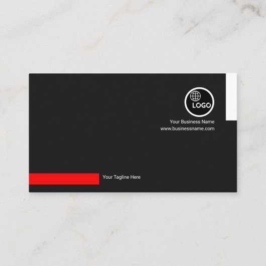 Colorful Home Structure Lines Engineer Visitekaartje (Achterkant)