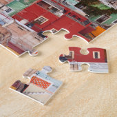 Colorful Homes on the Hill Legpuzzel (Zijkant)