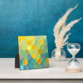 Colorful Honeycomb Geometric Pattern Fotoplaat (Insitu)