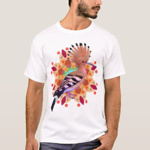 Colorful Hoopoe Bird T-shirt