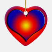 COLORFUL-HOORZITTEN KERAMISCH ORNAMENT (Achterkant)