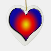 COLORFUL-HOORZITTEN KERAMISCH ORNAMENT (Rechts)