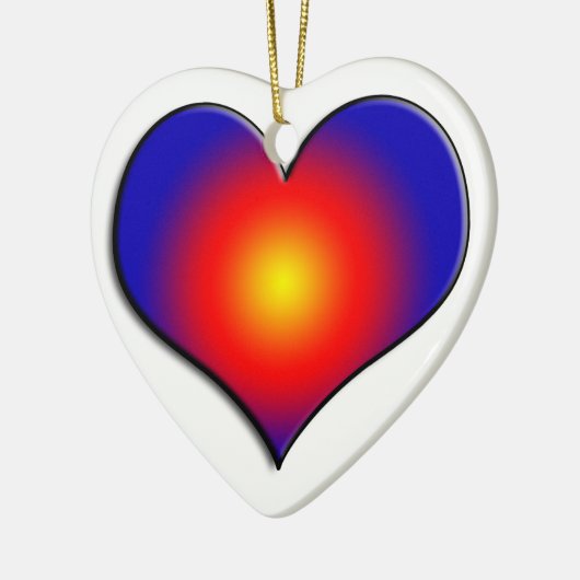 COLORFUL-HOORZITTEN KERAMISCH ORNAMENT (Links)