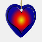 COLORFUL-HOORZITTEN KERAMISCH ORNAMENT (Rechts)