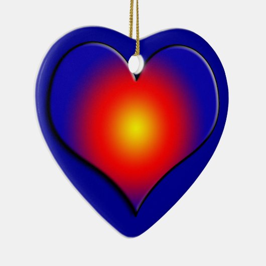 COLORFUL-HOORZITTEN KERAMISCH ORNAMENT (Rechts)