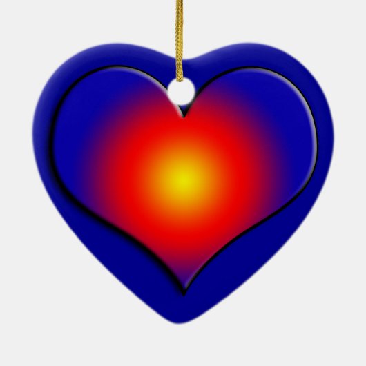 COLORFUL-HOORZITTEN KERAMISCH ORNAMENT (Achterkant)