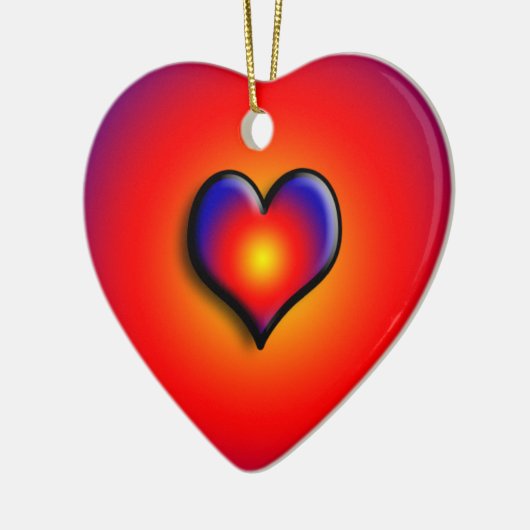 COLORFUL-HOORZITTEN KERAMISCH ORNAMENT (Links)