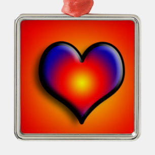 COLORFUL-HOORZITTEN METALEN ORNAMENT