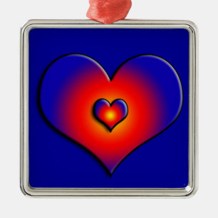 COLORFUL-HOORZITTEN METALEN ORNAMENT