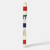 Colorful Horizontal Stripes Case-Mate iPhone Case (Achterkant / Rechts)