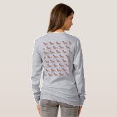 Colorful horse - add name name t-shirt (Achterkant volledig)